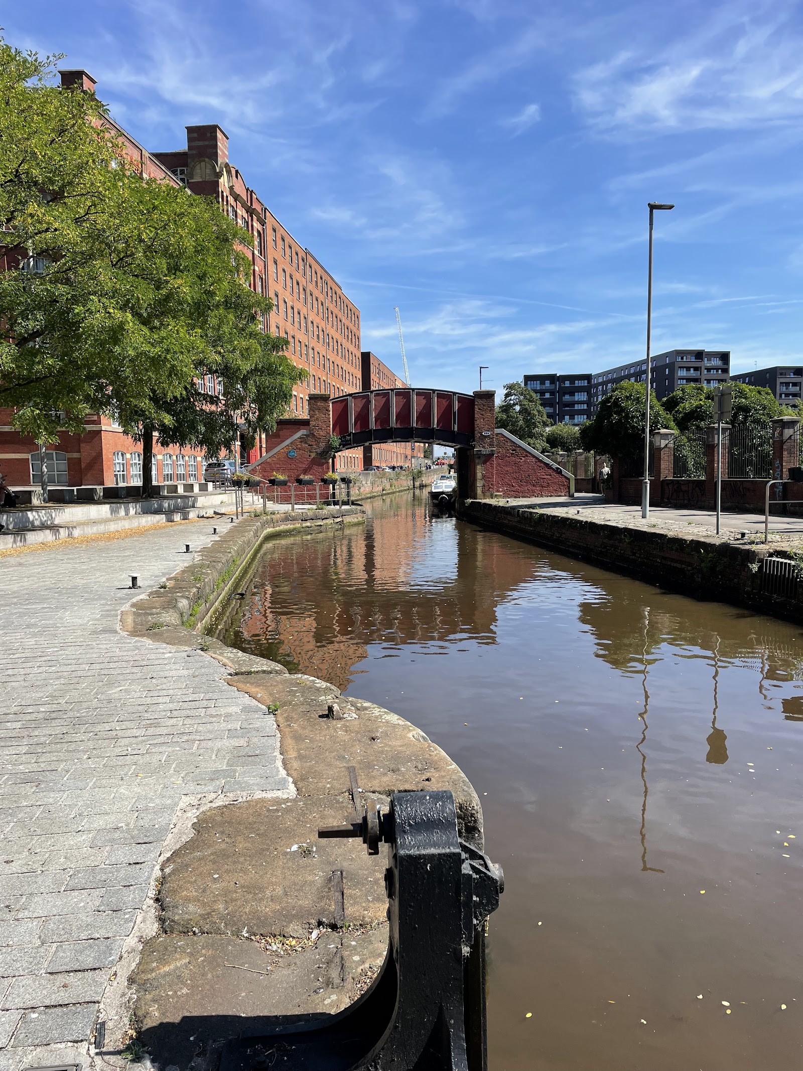 New Islington Marina view